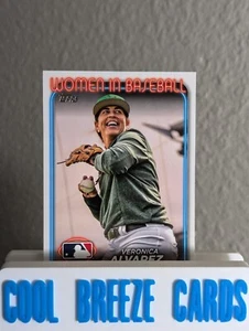 2024 Topps Series 2 Veronica Alvarez Women in Baseball Oakland Athletics - Picture 1 of 3