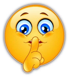 Calcomanía adhesiva para parachoques de coche Smile Quiet - Imagen 1 de 1