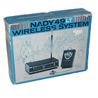 Nady 49R Wireless Microphone System Receiver w/ Power Adapter 