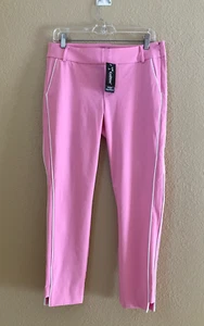 Gofltini Golf Pants Women's Size Medium Pink Ankle Pant NEW - Picture 1 of 5