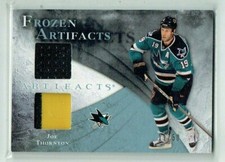 10-11 UD Upper Deck Frozen Artifacts  Joe Thornton  /50  Patch--Jersey
