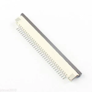 5Pcs FPC FFC 1mm 1.0mm Pitch 32 Pin Drawer Flat Cable Connector Bottom Contact - Picture 1 of 5