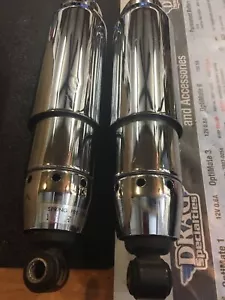 Harley Davidson Rear Chrome Covered Shocks #54619-08 - Picture 1 of 1
