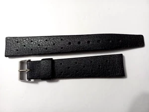 AUTHENTISCHES NOS 1960-70ER 17 MM SCHWEIZER TROPISCHER STERN PERFORIERT SCHWARZ TAUCHERBANDBANDBANDBANDBANDBANDBAND - Bild 1 von 10
