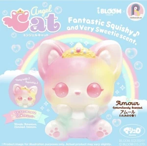 Jouet squishy japonais iBloom ange arc-en-ciel chat amour ÉDITION LIMITÉE - Photo 1 sur 3