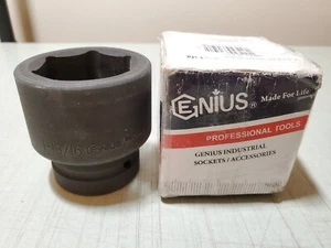 Genius Tools 1" Dr. 1-13/16" 6 Point Impact Socket 867058 NEW - Picture 1 of 6