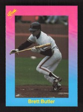 1989 Classic Travel   Brett Butler #38 San Francisco Giants
