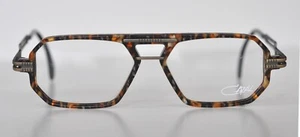 Cazal Vintage Eyeglasses -NOS -Model 651- Col.841 -Gunmetal &Marble Black, Brown - Picture 1 of 3