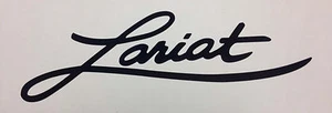 2014 Ford F150 LARIAT 3 PACK script logo decal graphic sticker - Bild 1 von 2
