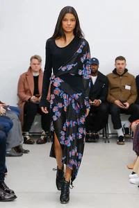 Atlein runway asymmetrical dress FR 38 US 6 - Picture 1 of 9