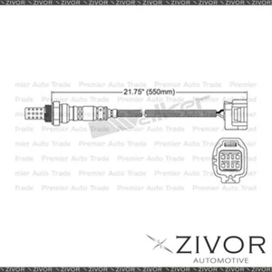 Post Catalytic Oxygen Sensor Right For Jaguar Sovereign X300/X308 4.0 AJ26 8 Cyl - Picture 1 of 2