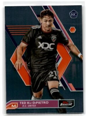 2023 Topps Finest MLS #59 Ted Ku-DiPietro D.C. United - Image 1 of 2