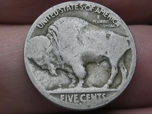 1926 D Buffalo Nickel 5 Cent Piece- Denver, Good Reverse Details - Picture 1 of 5