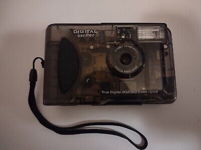 Cámara Digital 640x480 Vintage VGA Transparente Sprint EarthLink DSC PRO Sin Probar • 24.45€