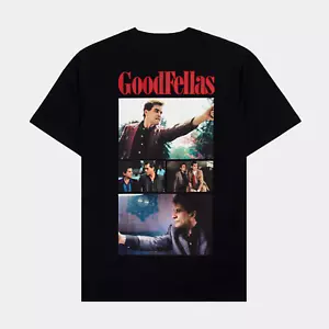 Goodfellas Movie Mafia Gangster Three Wise Men Men's Black T-Shirt Size Large - Picture 1 of 2