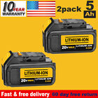 For Dewalt Dcb208-2 20V 20 Volt Max Xr Lithium Ion 6.0 Ah Battery 2 Pack New