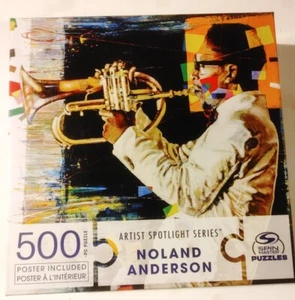 Spin Master 500 Pc Sealed Jigsaw Puzzle Noland Anderson Jazz Trumpet - Picture 1 of 6