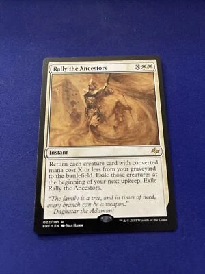 MTG Rally the Ancestors Fate Reforged 022/185 Regular Rare - Image 1 of 2