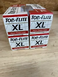 Vintage SLEEVE 12 BALLS SPALDING TOP-FLITE XL GOLF BALLS NEW OLD STOCK USA MADE - Picture 1 of 5