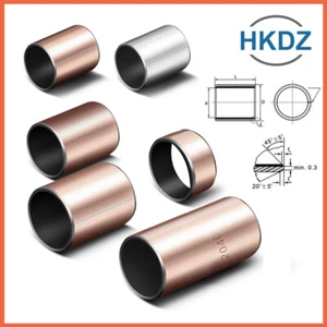 Gleitlager Lagerbuchse Selbstschmier 3-50mm Composite Bearing Bushing H=3mm-60mm - Bild 1 von 9