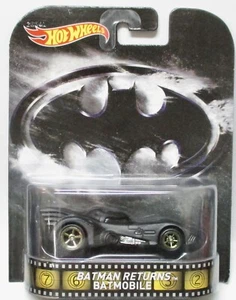 HOT WHEELS RETRO ENTERTAINMENT BATMAN RETURNS BATMOBILE COMBINED SHIPPING M1 - Picture 1 of 1