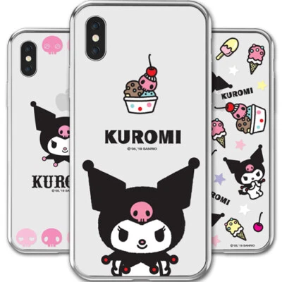 Kuromi Clear Case for iPhone X XS XS Max XR 7/8/SE2/SE3 7/8 Plus - Image 1 of 4