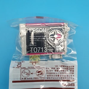 Epson T0713 Magenta Ink Cartridge Genuine OEM - Brand New, Sealed - Picture 1 of 1
