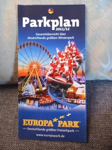 Europa-Park ,Parkplan 2011/ 2012 - Bild 1 von 2