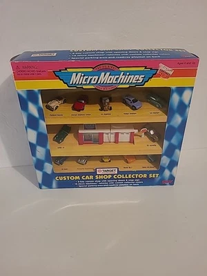 Micro Machines Custom Car Shop Collector Set Target Exclusive 12 Cars NIB *Read* - Image 1 of 4
