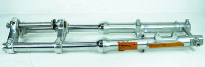 07 Harley Sportster Custom 883 Horquilla Delantera Triple Árbol Izquierda Derecha Pata Deslizante 1352 Foto 1 de 4