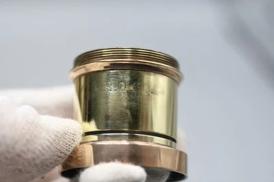 Antiguo Aplanastigmat Nº 2 lentes de latón P19 Foto 1 de 4