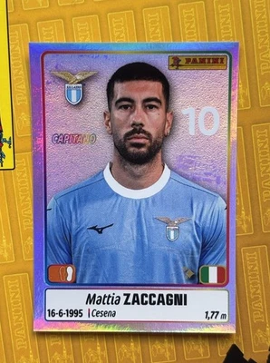Zaccagni Variant Capitano Fuori Raccolta Calciatori Panini 2025/26 Extra Sticker - Immagine 1 di 4