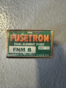 Fusetron FNM8 BOX OF 10 - Picture 1 of 4