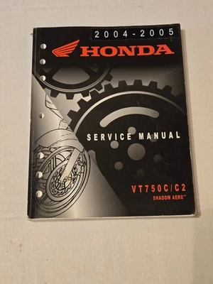Manual de servicio Honda VT750C/C2 2004-2005 Foto 1 de 4