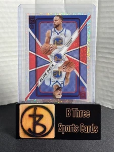 Stephen Curry 2023-24 Donruss Elite #1 Red International Elite Deck A1150 - Imagen 1 de 5