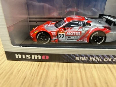 1/43 EBBRO PITWORK MOTUL 22 日产 Z Nismo 经销商盒限量版 1:43 — 第 1/4 张图片