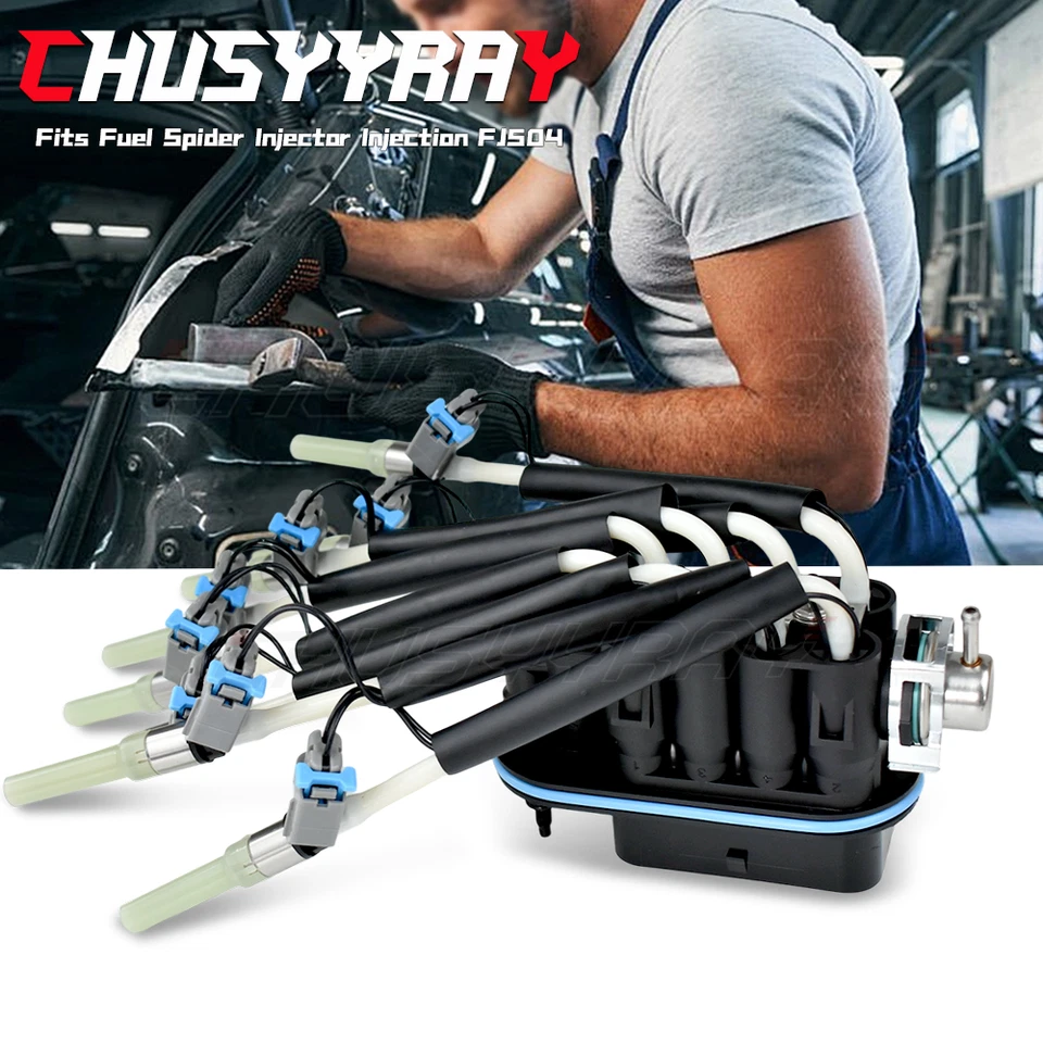 Juego de inyectores de combustible para Chevrolet C2500 Suburban V8 1996-1999 5,7 L FJ504 93441235 Foto 1 de 4