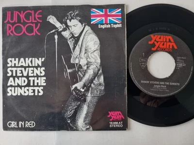 Shakin' Stevens And The Sunsets - Jungle Rock 7'' Vinyl Germany - Image 1 of 4