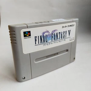 Final Fantasy V SQUARE pre-owned Nintendo Super Famicom SFC SNES - Picture 1 of 8