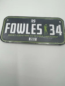Sylvia Fowles Stadium Give Away Metal License Plate. Minnesota Lynx. WNBA. HOF!￼ - Picture 1 of 5