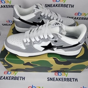 A Bathing Ape Sk8 Sta Gris/Negro HOMBRE 10 ARTÍCULO Nº 1K80191311 - Imagen 1 de 8