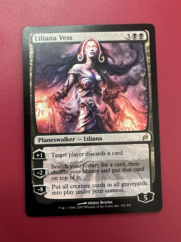 *** Liliana Vess *** Lorwyn NM/LP MTG English - Image 1 of 1