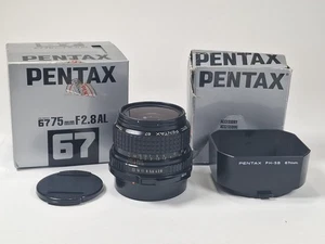 PENTAX 6x7 67II SMC 67 75 mm F/2.8 AL Portraitobjektiv mit PH-SB - Picture 1 of 16