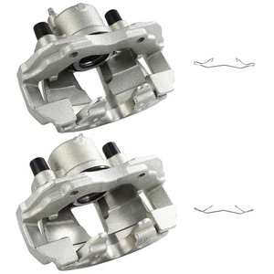 Front Pair For 2012 13 14 15 16 2017 2018 FORD FOCUS Brake Calipers w/ Bracket - Picture 1 of 12
