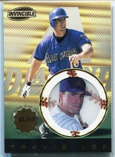 1999 Pacific Invincible Opening Day 8 Travis Lee /69