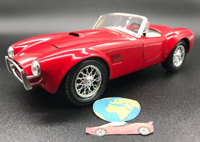 Bburago Shelby Cobra 427, automodello scala 1:24 - 1:25, vintage (1447) - Immagine 1 di 4