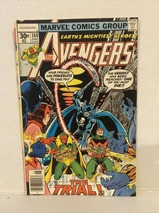 Marvel Avengers 160 June 1977 Grim Reaper Appearance - Picture 1 of 2