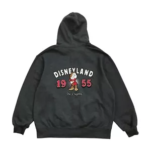 DISNEY GRUMPY HOODIE MEDIUM M GRAU SWEATSHIRT PULLOVER 7 ZWERGE SCHNEEWEISS REISSVERSCHLUSS - Bild 1 von 4