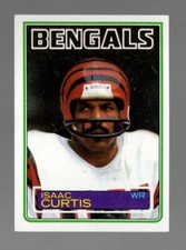 1983 Topps #236 Isaac Curtis Excellent (wrinkle)