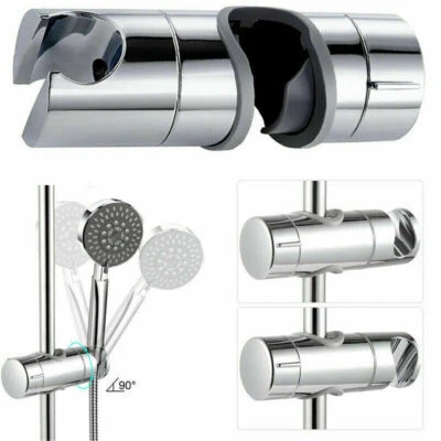 Universal Duschkopf Schieber Gleiter Halter Stangengleiter Duschstange.18 - 25mm - Bild 1 von 4